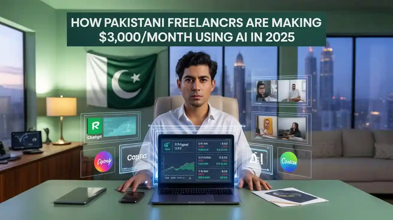 How Pakistani Freelancers Are Making $3,000/Month Using AI in 2025