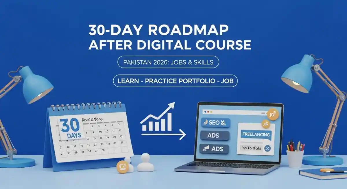 What to Do in the First 30 Days After Completing a Digital Course in Pakistan
