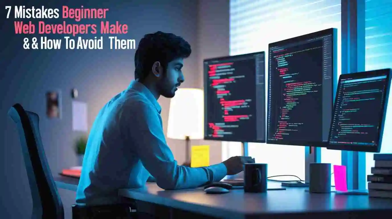 7 Mistakes Beginner Web Developers Make & How to Avoid Them